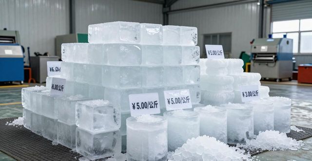 深圳坪山区食用冰块多少钱 良臣制冰厂最新报价