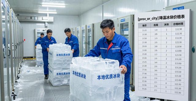 深圳坪山区降温冰块多少钱一吨？本地制冰厂报价来了