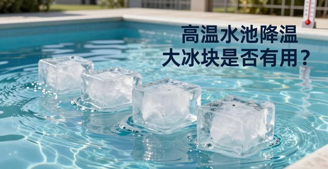 深圳坪山区高温水池降温大冰块，到底管不管用？